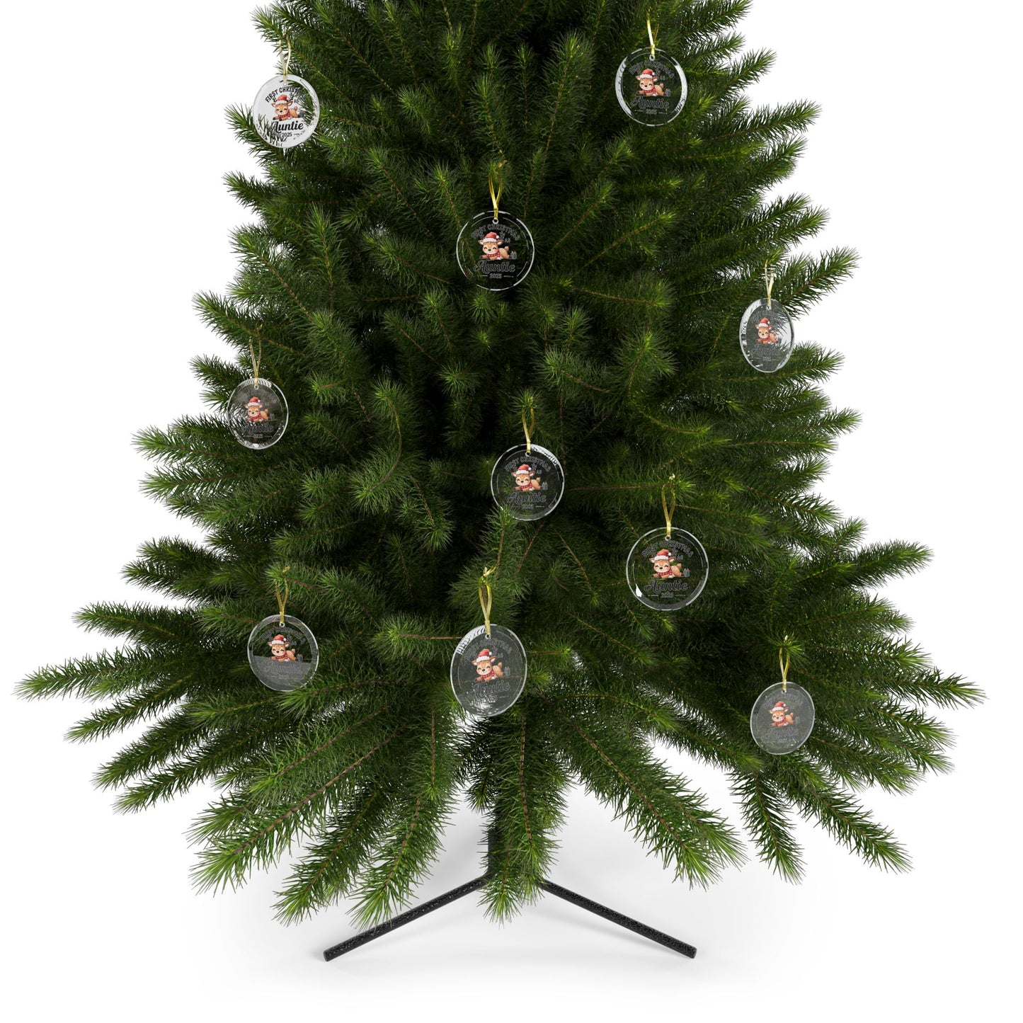 Glass Ornaments - Aunt