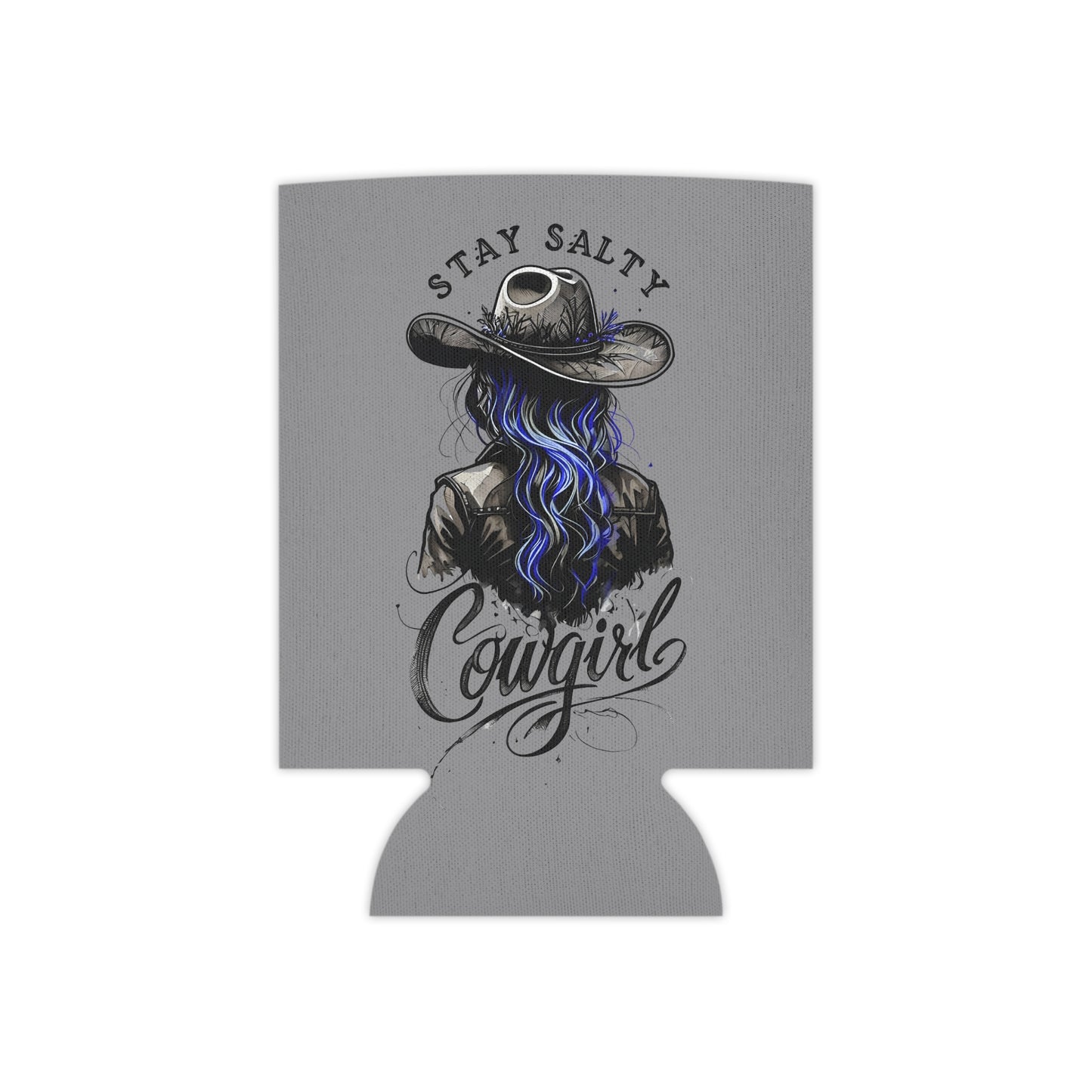 Stay Salty Cowgirl Can Cooler, Western Beverage Holder, Gift for Cowgirls, Outdoor Party Accessory, Summer BBQ Essential, Country [...]