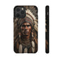 Native American Art Phone Case, Strong Culture Design, Unique Gift for Him or Her, Tough Cases, Customizable Protector, Tribal Style