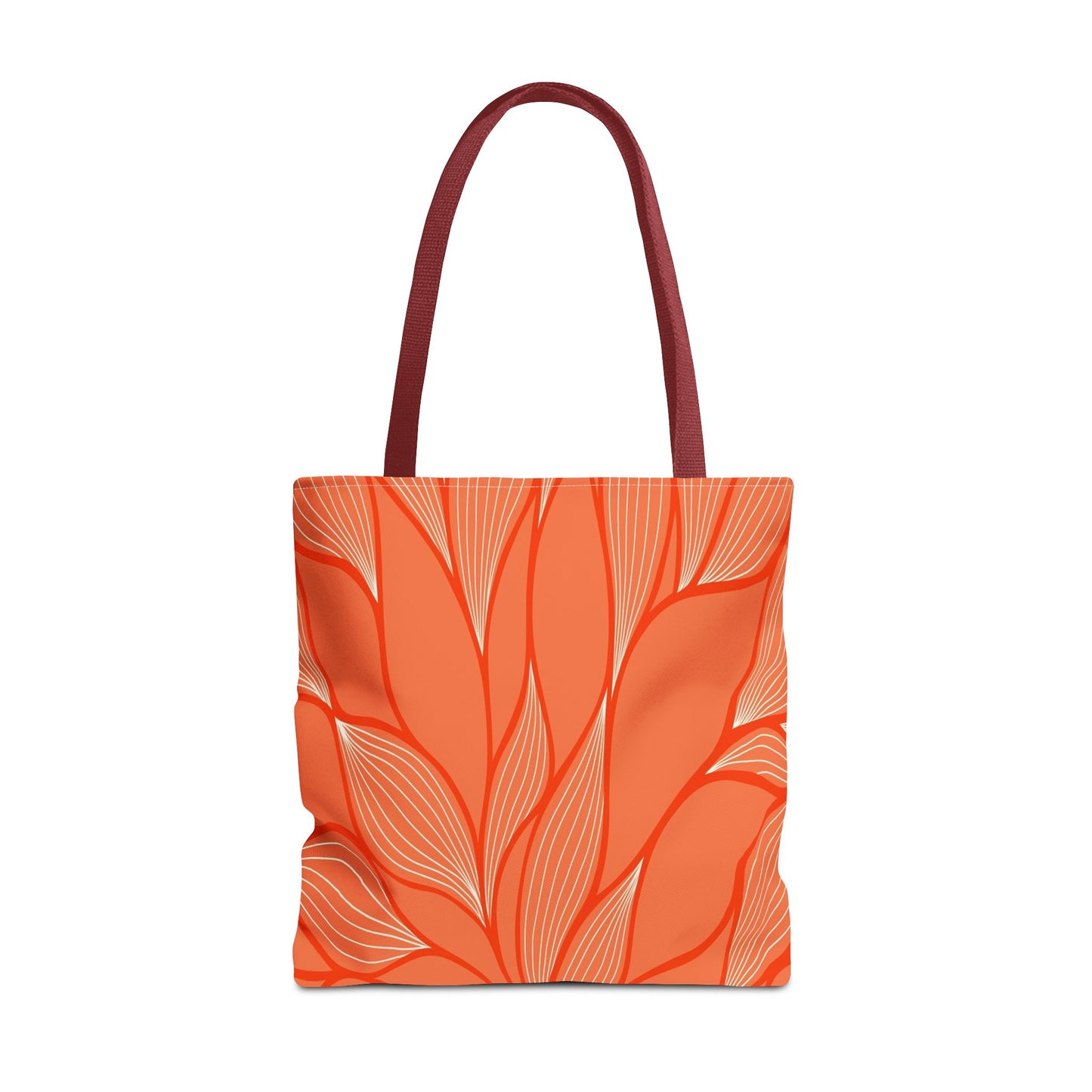 Vibrant Leafy Tote Bag, Stylish Grocery Bag, Eco-Friendly Shopping Tote, Floral Summer Tote, Gift for Plant Lovers