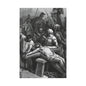 Crucifixion Art Matte Canvas Print – Stretched Religious Wall Decor
