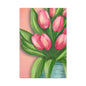 Matte Canvas, Stretched, 1.25" Tulips
