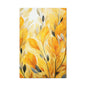 Gorgeous Yellow Matte Canvas Art Print, Stretched, 1.25"