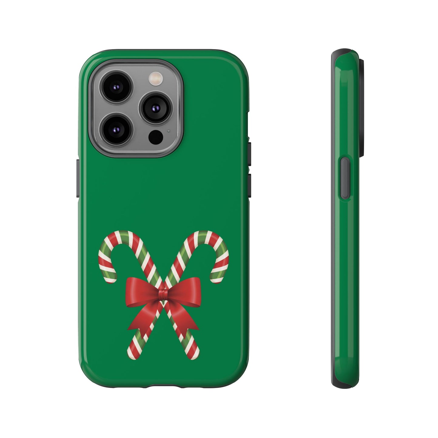 Candy Cane Phone Case: Holiday Spirit, Festive Gift, Cute Accessories, Christmas Decor, Seasonal Style