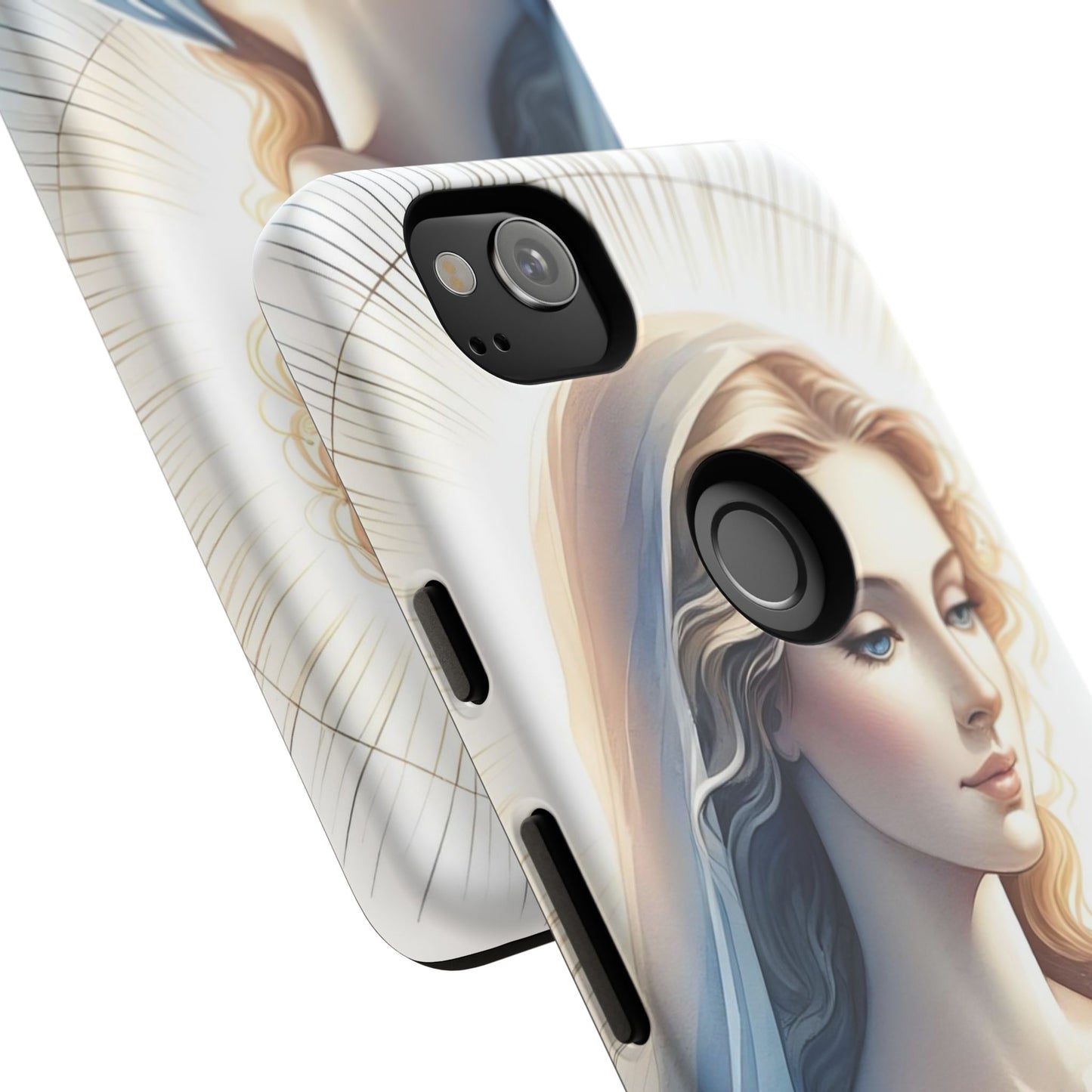Beautiful Mary Phone Case, Tough Phone Case, Inspirational Tech Accessory, Gift for Her, Religious Phone Cover
