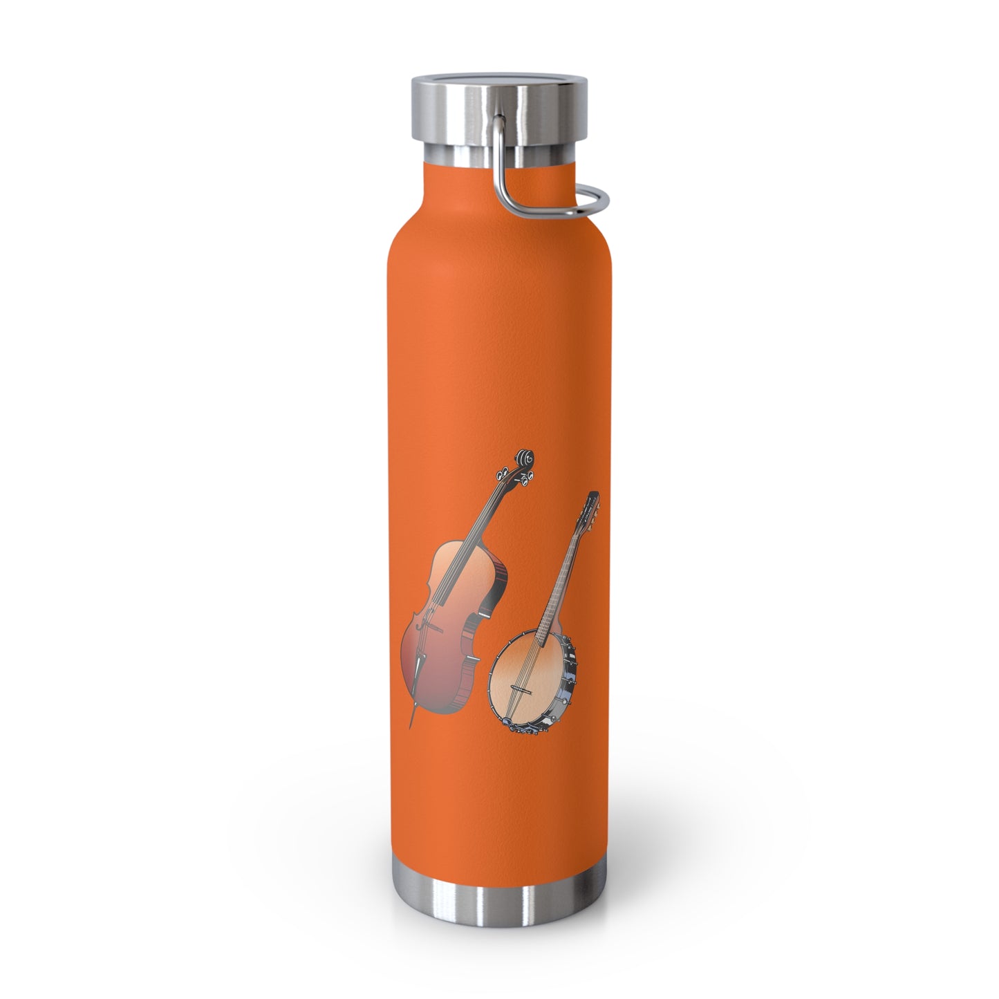 Musical Instruments Water Bottle | Copper Vacuum Insulated Bottle | Gift for Musicians, Music Lovers, Durable Travel Mug, Concert [...]