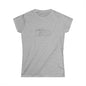 Women's Softstyle Graphic Tee - Casual Wear, Gift Idea, Everyday Comfort, Summer Style, Unique Design