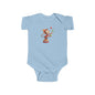Playful Monkey Infant Bodysuit, Cute Baby Outfit, Circus Theme Baby Wear, Toddler Gift, Baby Shower Gift