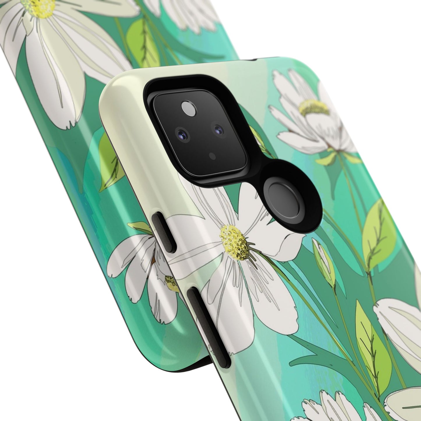 Floral Phone Case, Tough Cases, Flower Design, Nature Inspired, Eco-Friendly Cover, Unique Gift for Her, Spring Accessories