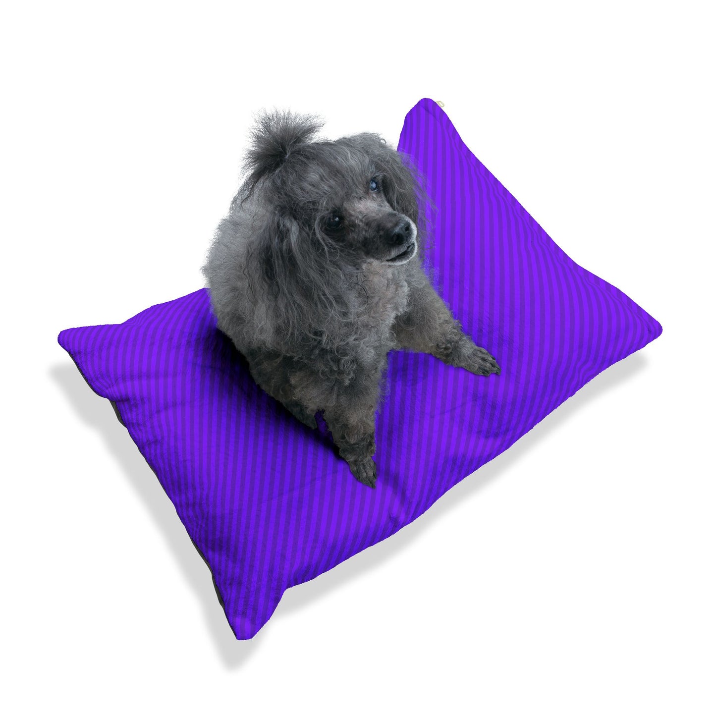 Cozy Purple Pet Bed, Dog Bed, Cat Bed, Luxury Sleeping Cushion, Comfortable Pet Lounge, Soft Plush Bedding