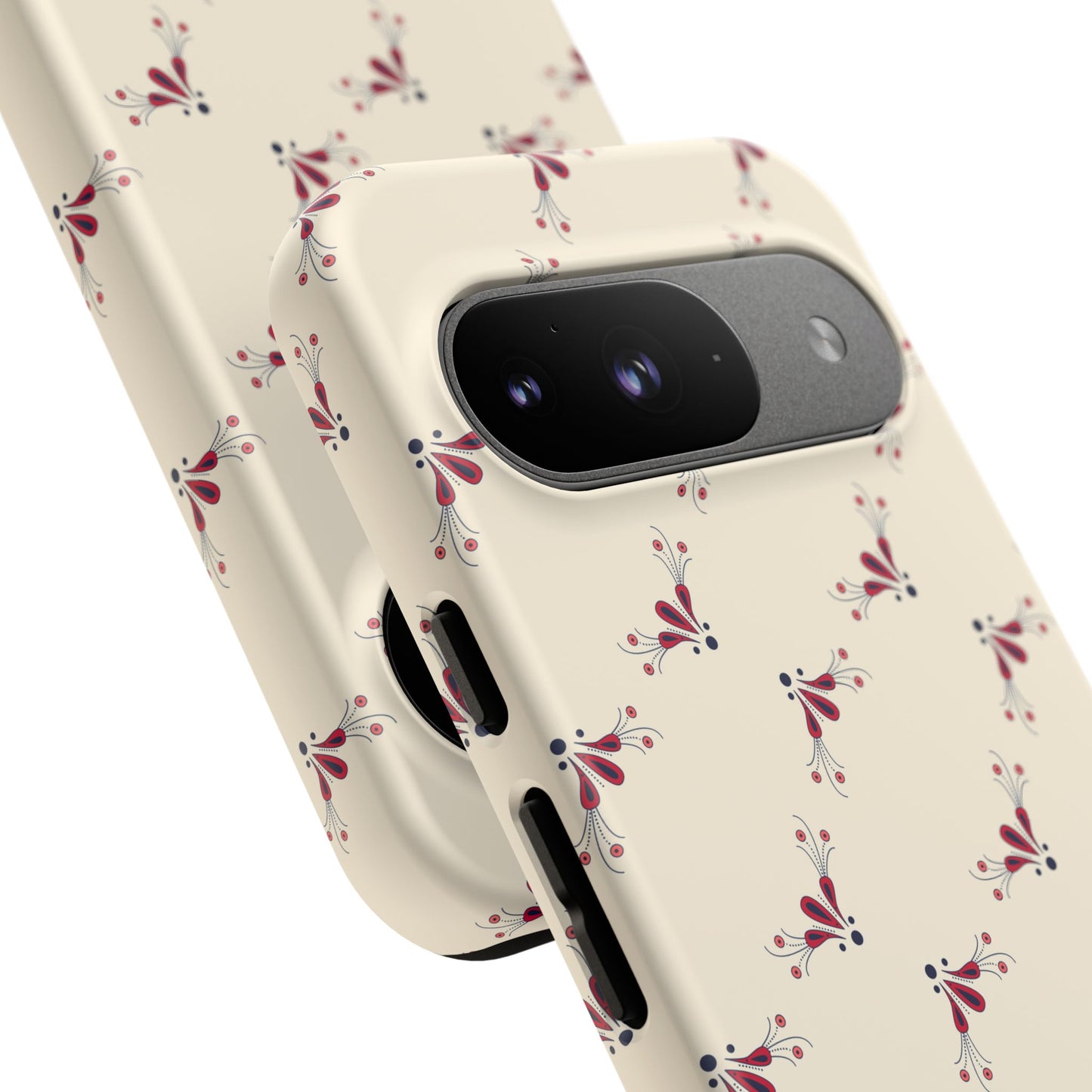 Tough Cases - Floral Design Phone Case, Stylish Protective Cover, Gift for Her, Trendy Smartphone Accessory, Floral iPhone Case, [...]