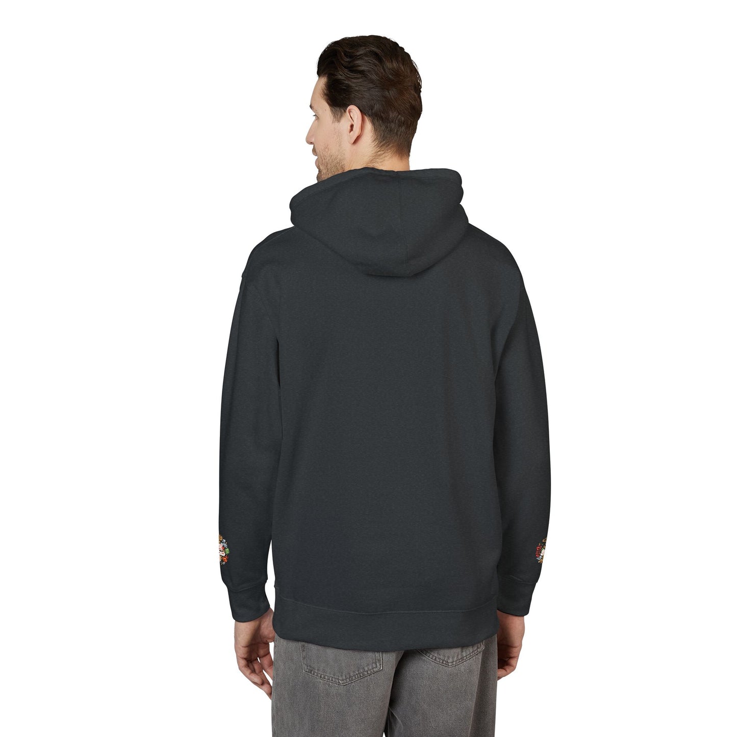 Floral Unisex Fleece Hoodie - Cozy Gift for Nature Lovers, Perfect for Fall, Spring, Birthdays, Relaxation, Outdoor Activities