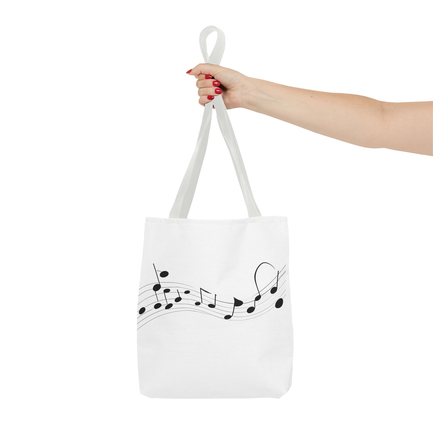Musical Notes Tote Bag | Perfect for Music Lovers, Eco-Friendly Shopping
