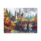 Matte Canvas, Stretched, 1.25" - Castle