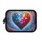 Colorful Heart Laptop Sleeve | Trendy Tech Accessory, Gift for Students, Gamers, Heart Lovers, Birthday, Valentine's Day