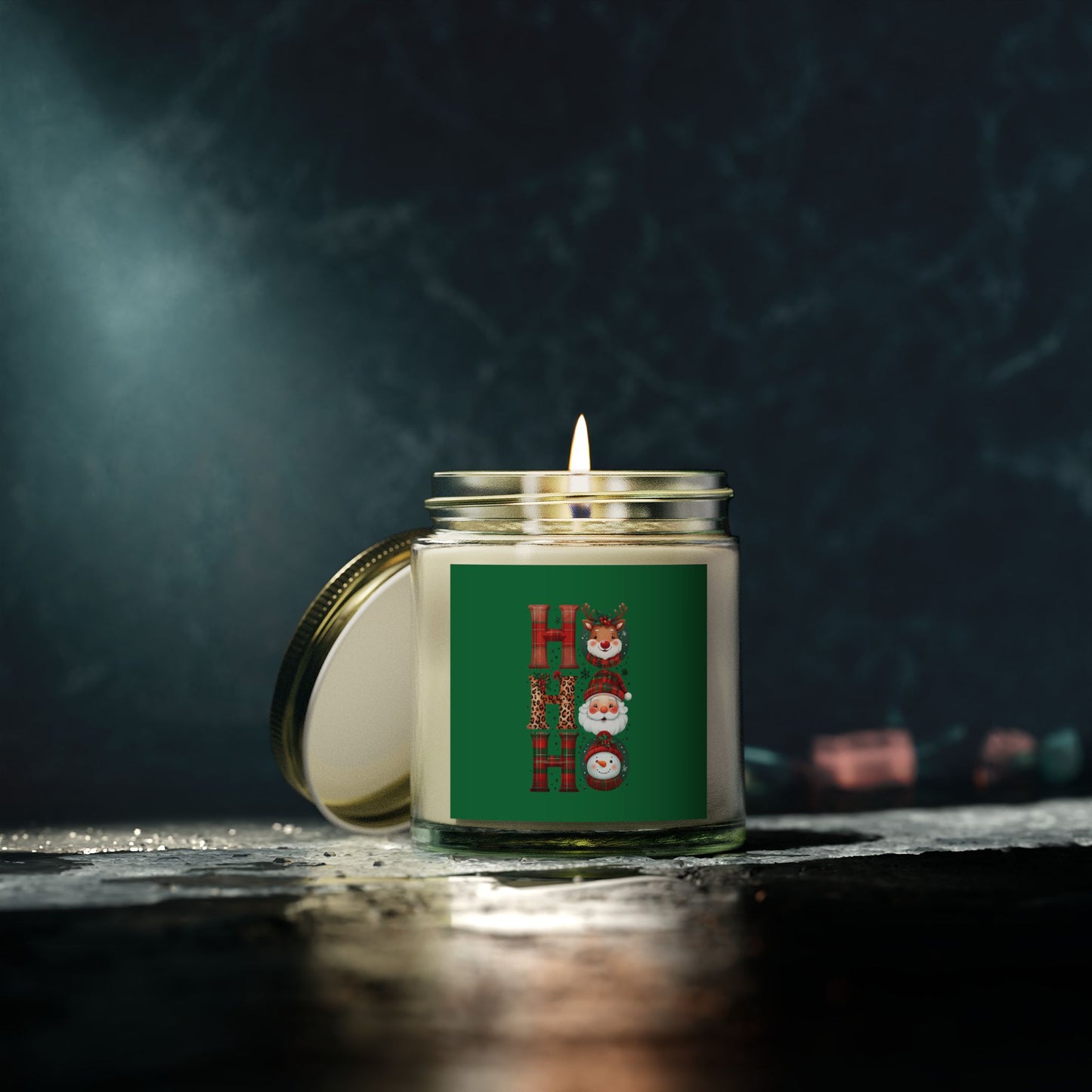Festive Holiday Scented Candles