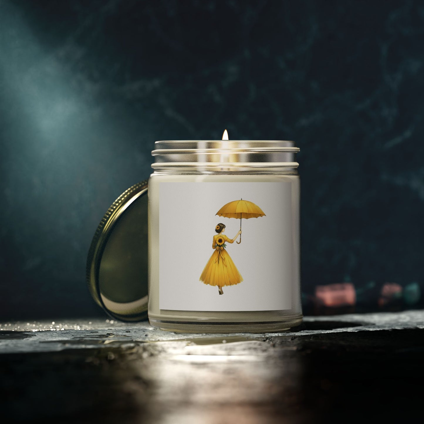 Scented Candles, Coconut Apricot Wax (4oz, 9oz)