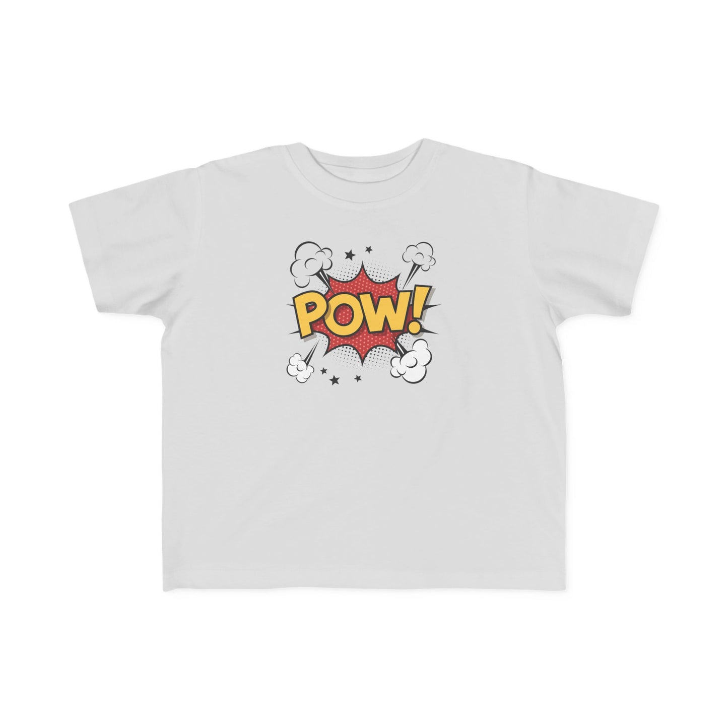 Superhero Toddler Tee, Cute Kids Shirt, POW Graphic T-Shirt, Fun Children's Wear, Birthday Gift, Playtime Outfit