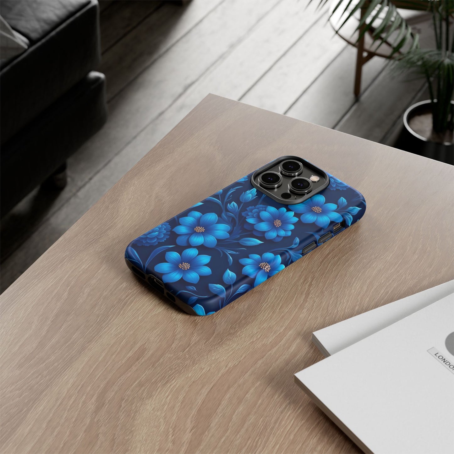 Tough Cases: Floral iPhone Case, Vibrant Phone Cover, Flower Patterned Case, Protective Floral Design, Spring Gift Idea