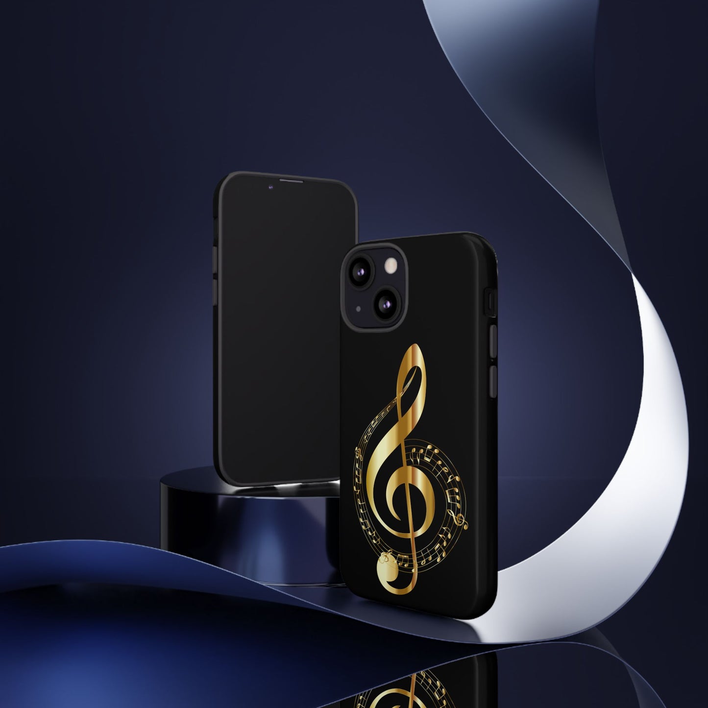 Tough Cases black gold musical Note