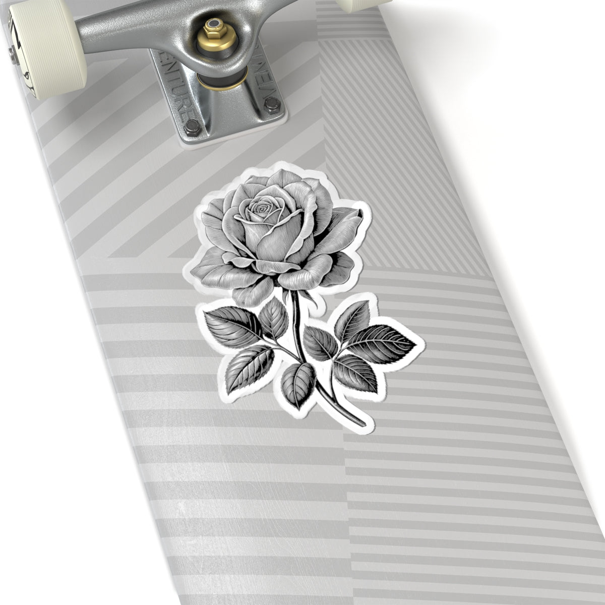 Elegant Rose Kiss-Cut Stickers, Floral Decor, Laptop Stickers, Flower Art, [...]