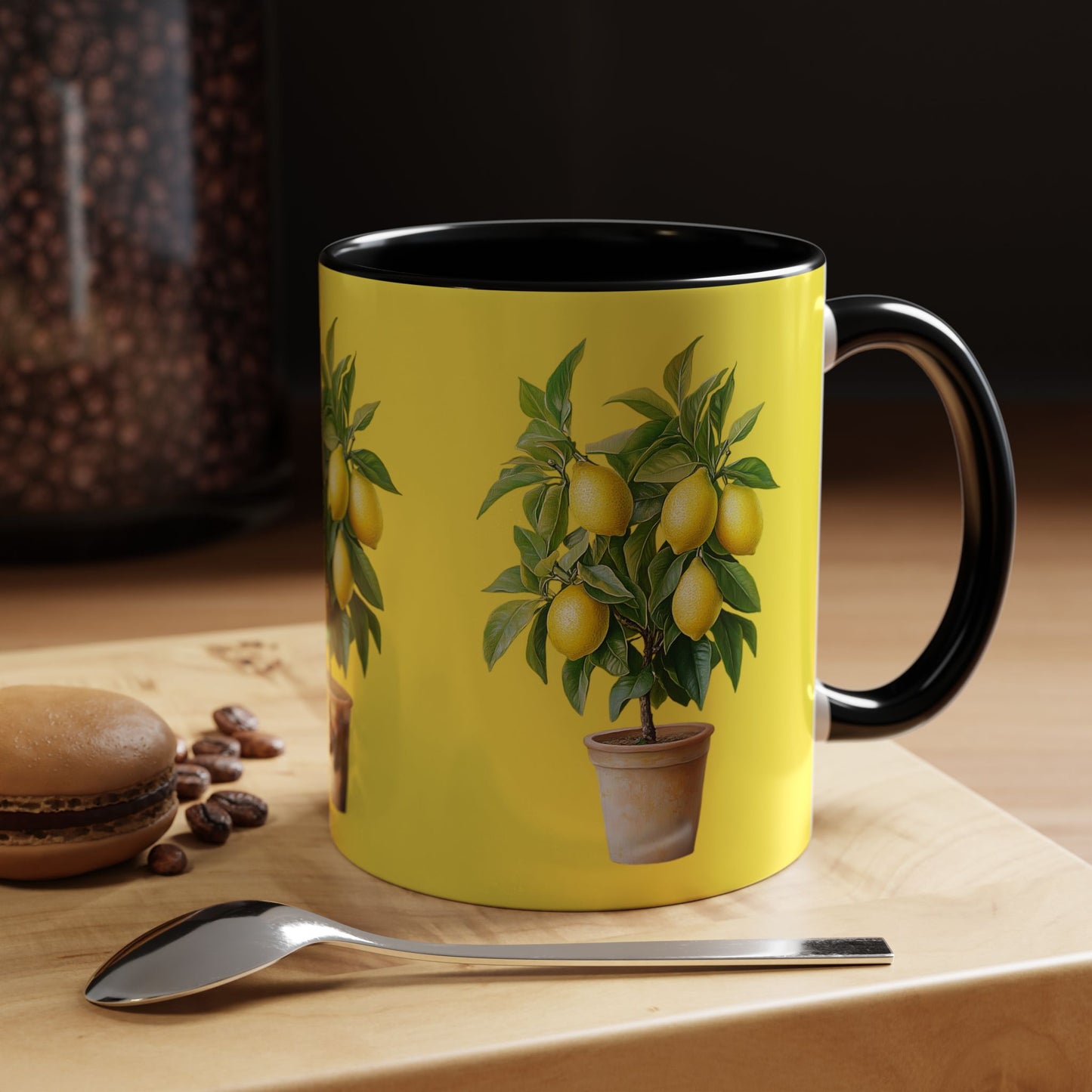 Lemon Tree Accent Coffee Mug - Cheerful Gift for Garden Lovers, Unique Kitchen Decor, Spring Celebration, Housewarming Present, [...]