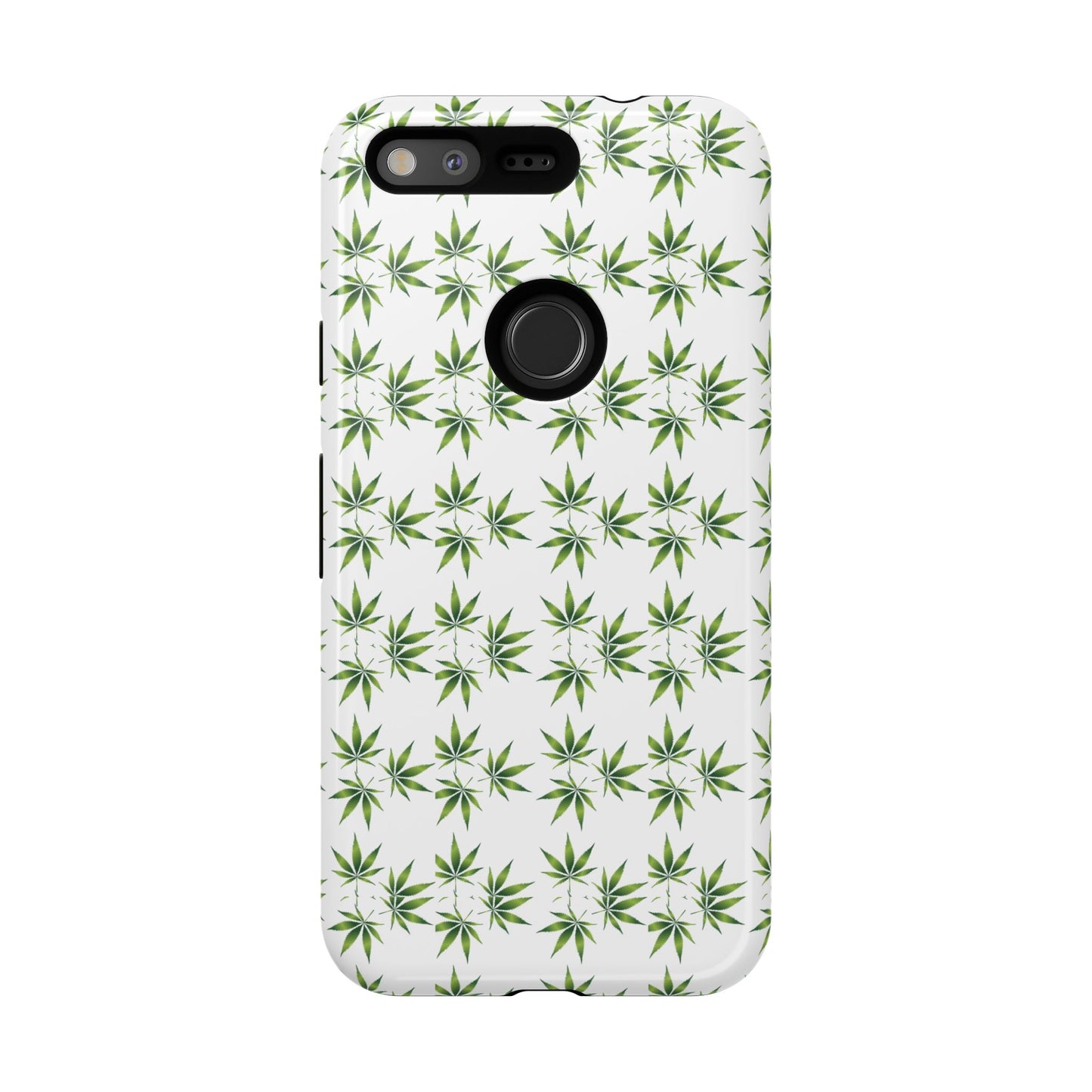 Stylish Phone Case with Cannabis Leaf Design, Durable Phone Cover, Gift for Stoner Friends, Unique Phone Accessory, Nature-Inspired Design