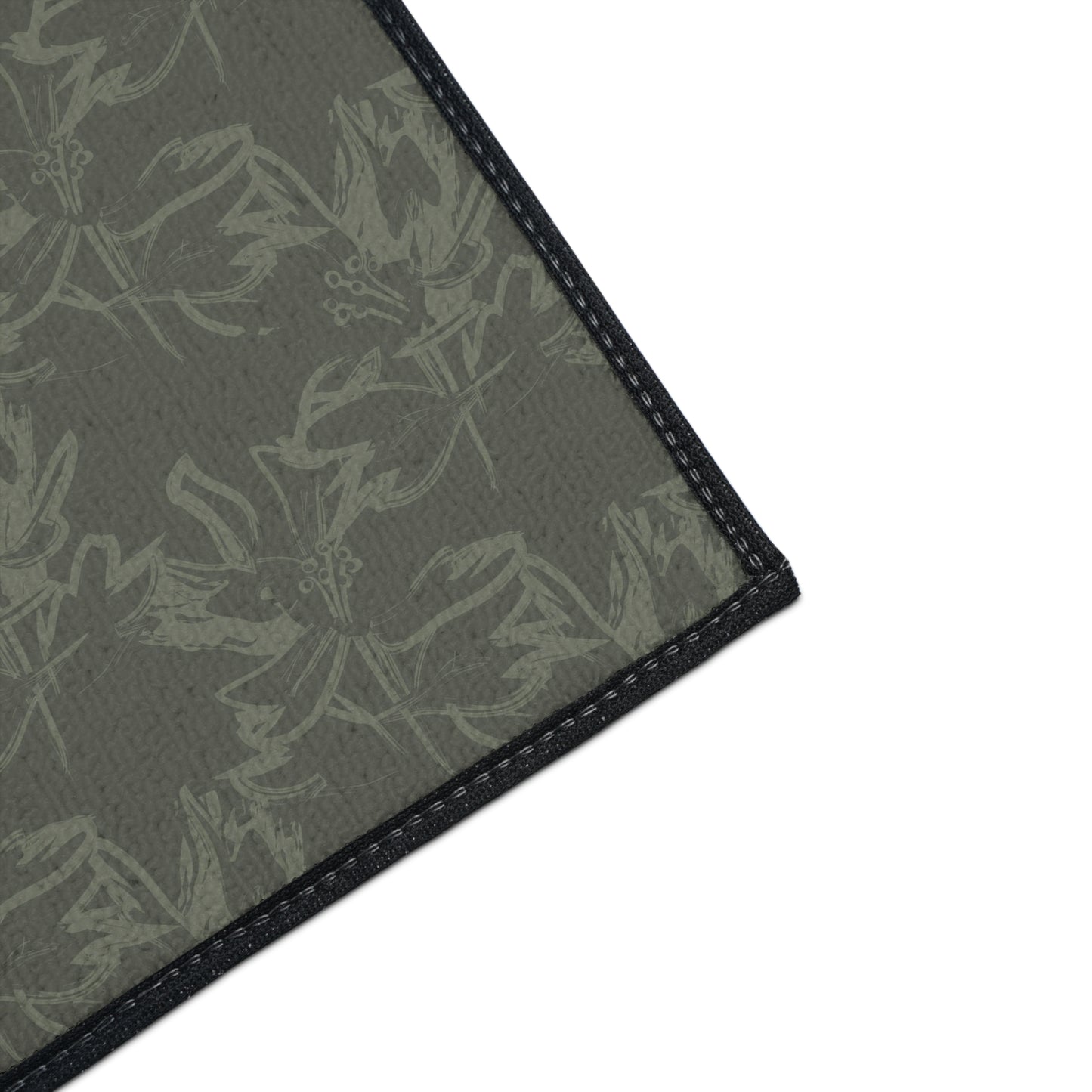 Heavy-Duty Floor Mat — Durable Camouflage Pattern Entry/Utility Rug