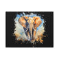Matte Canvas, Stretched, 1.25" - Elephant