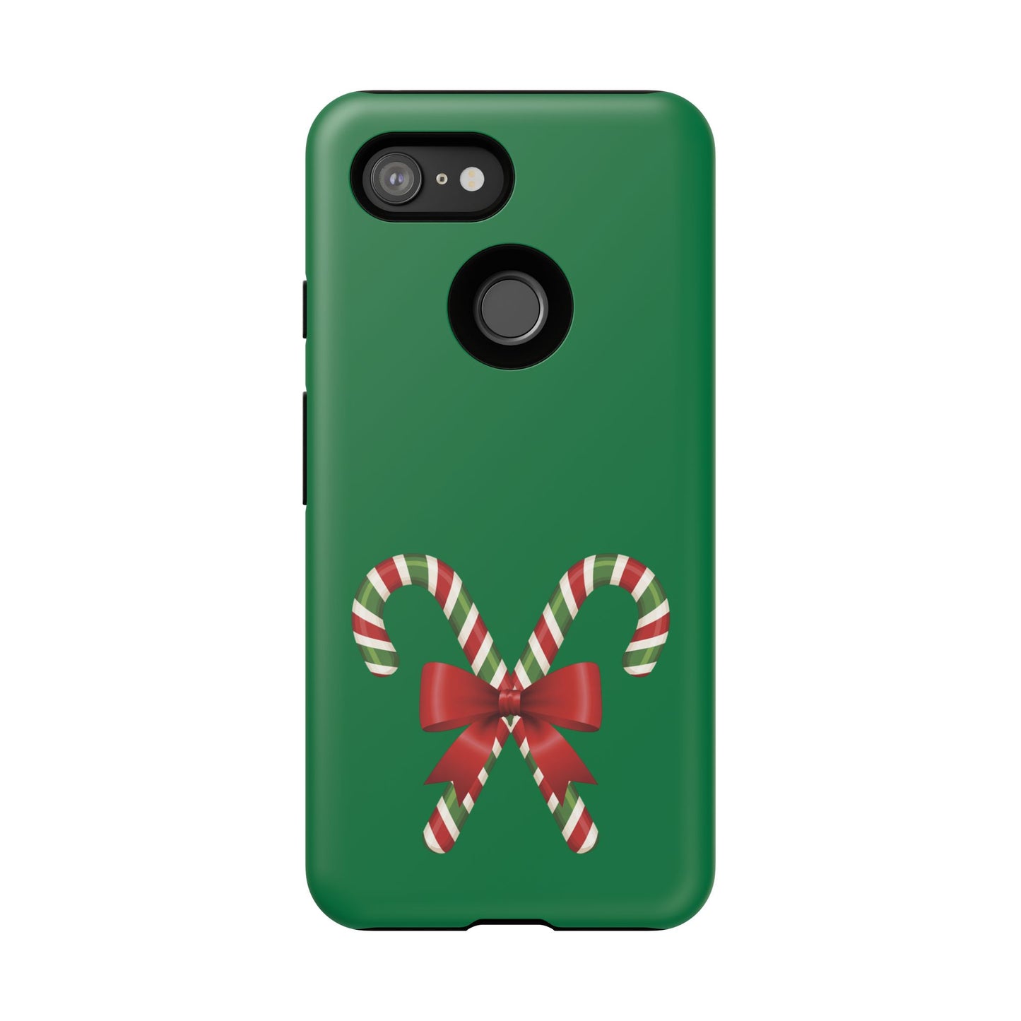 Candy Cane Phone Case: Holiday Spirit, Festive Gift, Cute Accessories, Christmas Decor, Seasonal Style