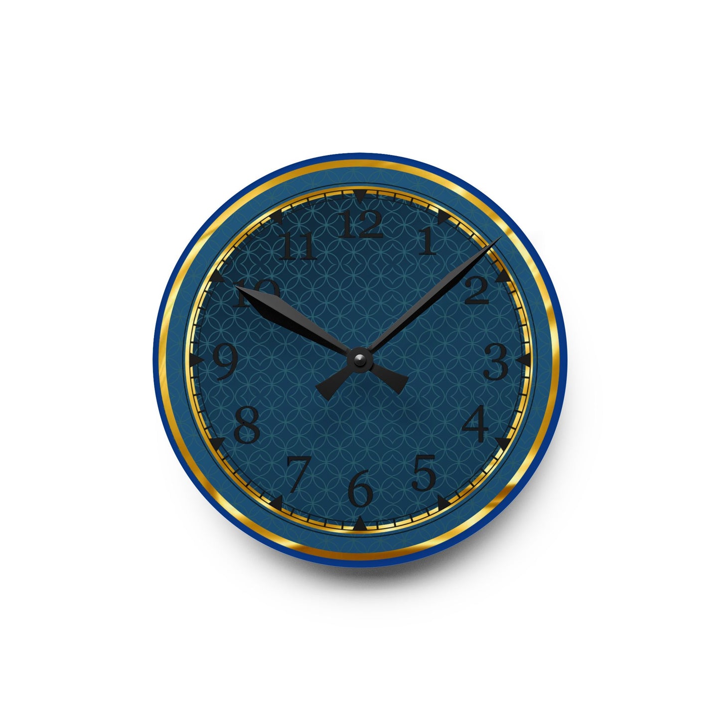 Elegant Acrylic Wall Clock, Stylish Home Decor, Modern Wall Art