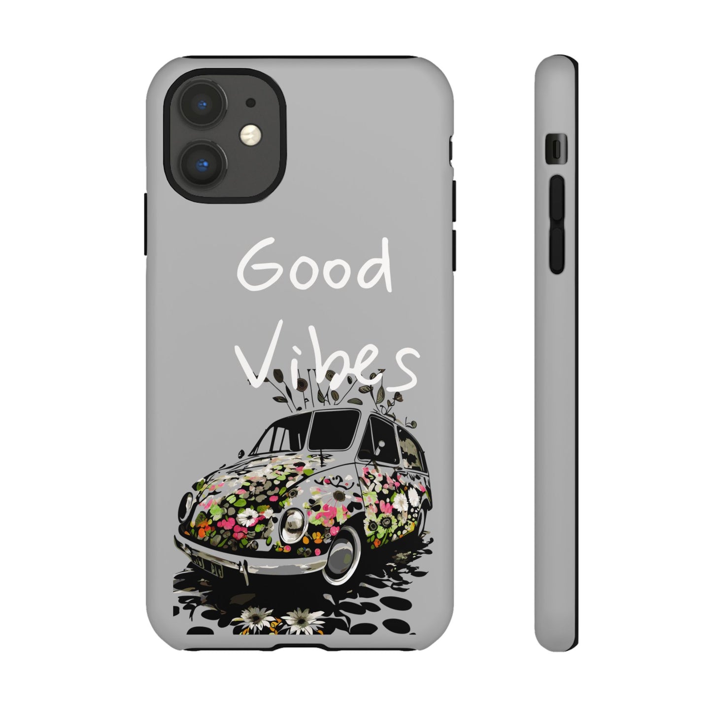 Floral Phone Case | Good Vibes, Phone Accessories, Gift for Her, Trendy Tech, Summer Vibes, Birthday Gift