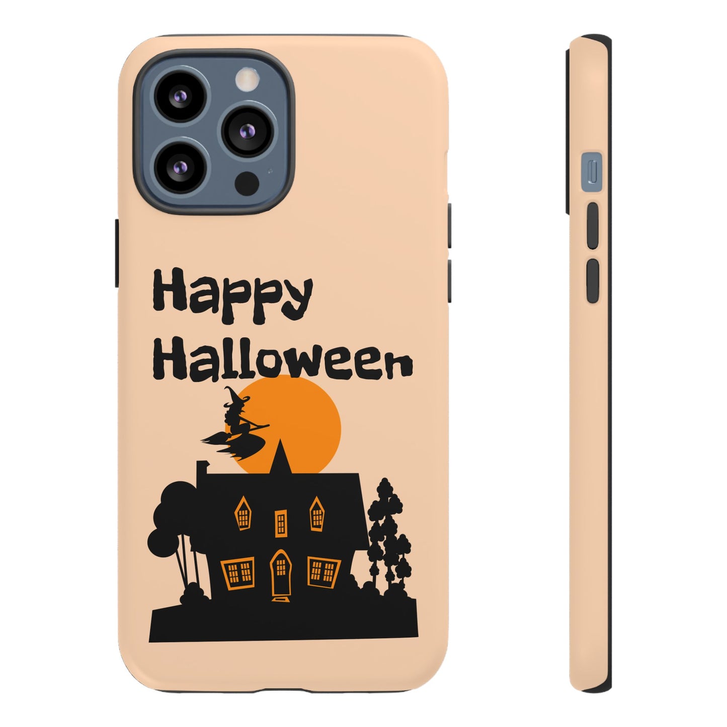 Halloween Phone Case, Spooky Mobile Cover, Tough Case for Phone, Witch Design, Fall Decor, Unique Gift for Halloween