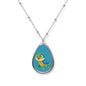 Kids' Turtle Necklace, Cute Animal Jewelry, Gift for Children, Birthday