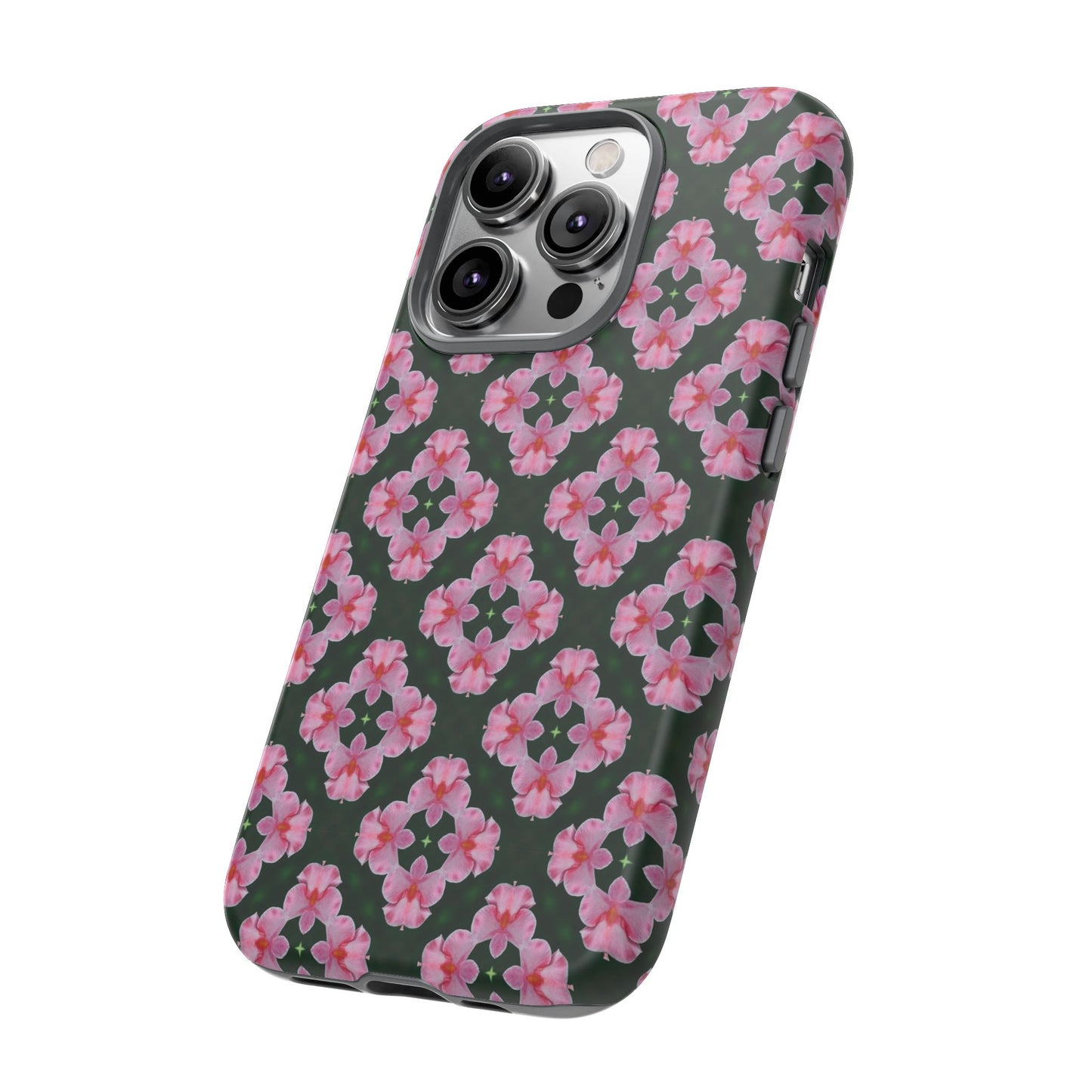 Tough Cases - Floral Phone Case, Stylish Protective Cover for Women, Gift Idea for Birthdays, Unique Floral Design, Trendy Tech Accessory