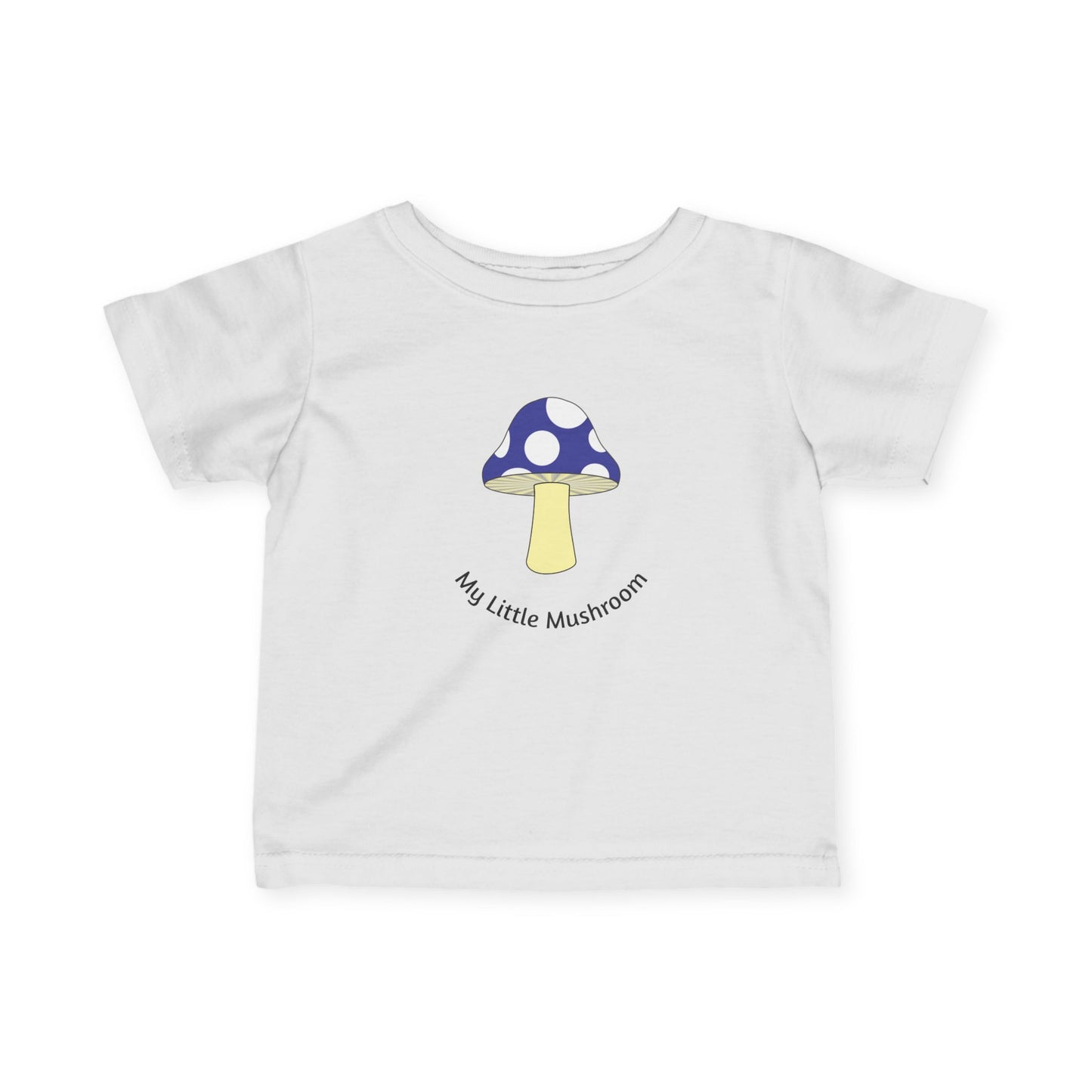 Infant Mushroom Tee, Baby Shirt, Cute Toddler Tee, My Little Mushroom, Kids Clothing, Funny Infant T-Shirt