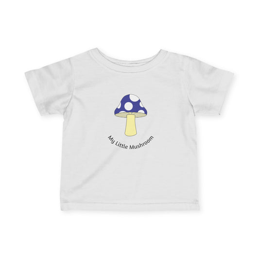 Infant Mushroom Tee, Baby Shirt, Cute Toddler Tee, My Little Mushroom, Kids Clothing, Funny Infant T-Shirt