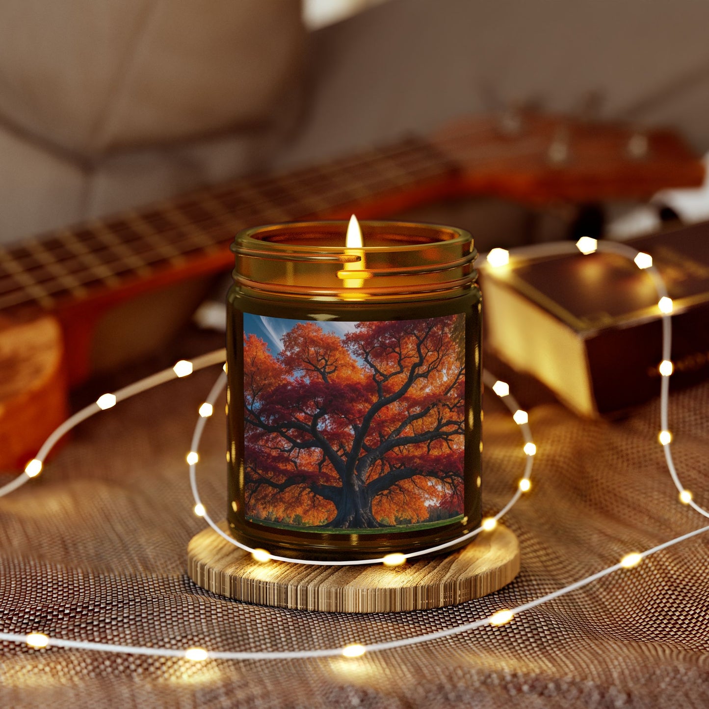 Autumn Bliss Scented Candles, Cozy Home Décor, Fall Relaxation, Gift for Her, Aromatherapy for Any Occasion