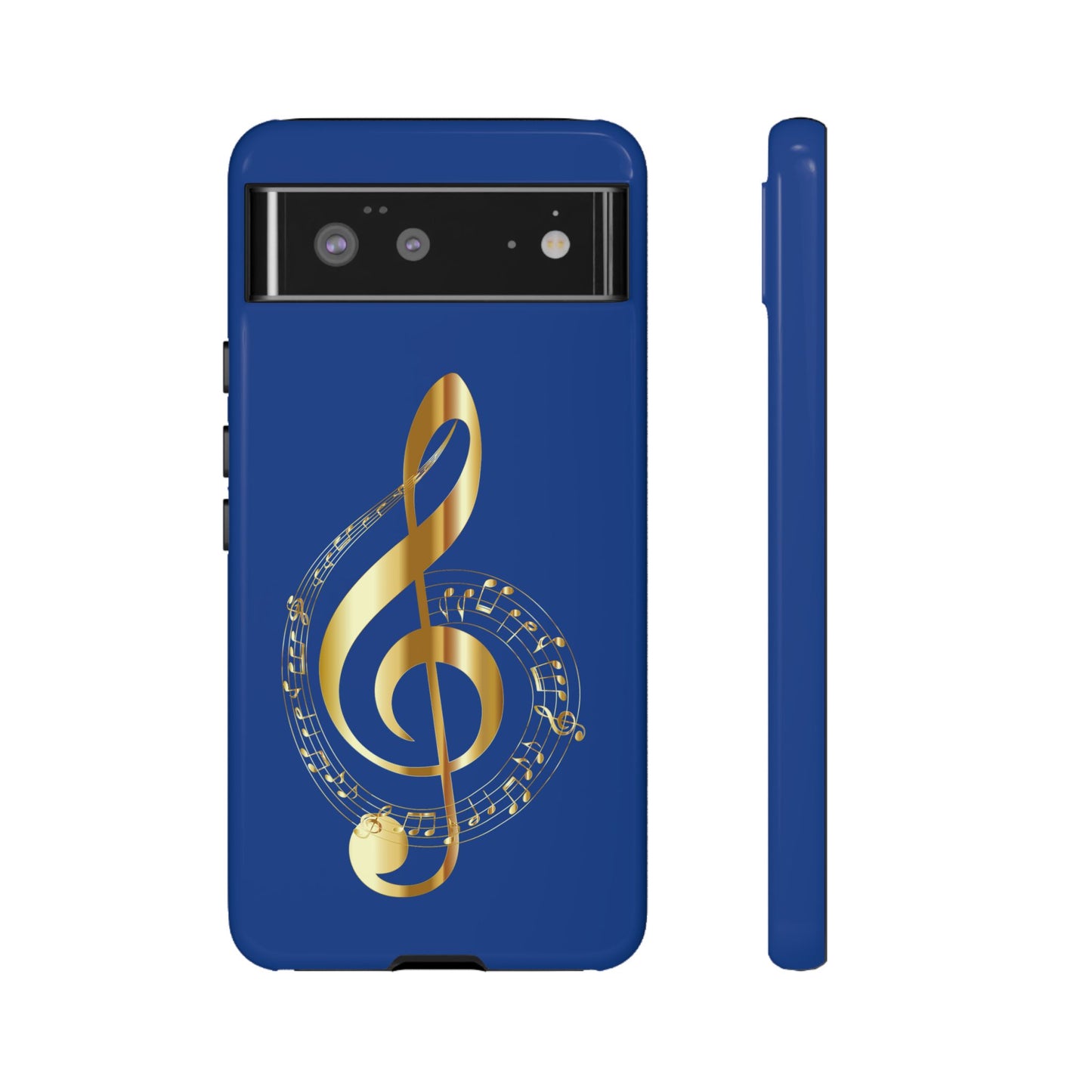Tough Cases Blue and Gold Musical Note