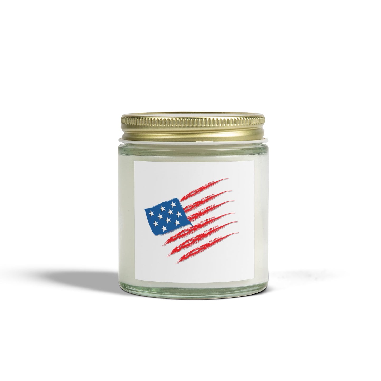 Patriotic Scented Candle, American Flag Decor, Home Fragrance Gift, July 4th Candle, Cozy Atmosphere, Relaxing Decor, USA Themes