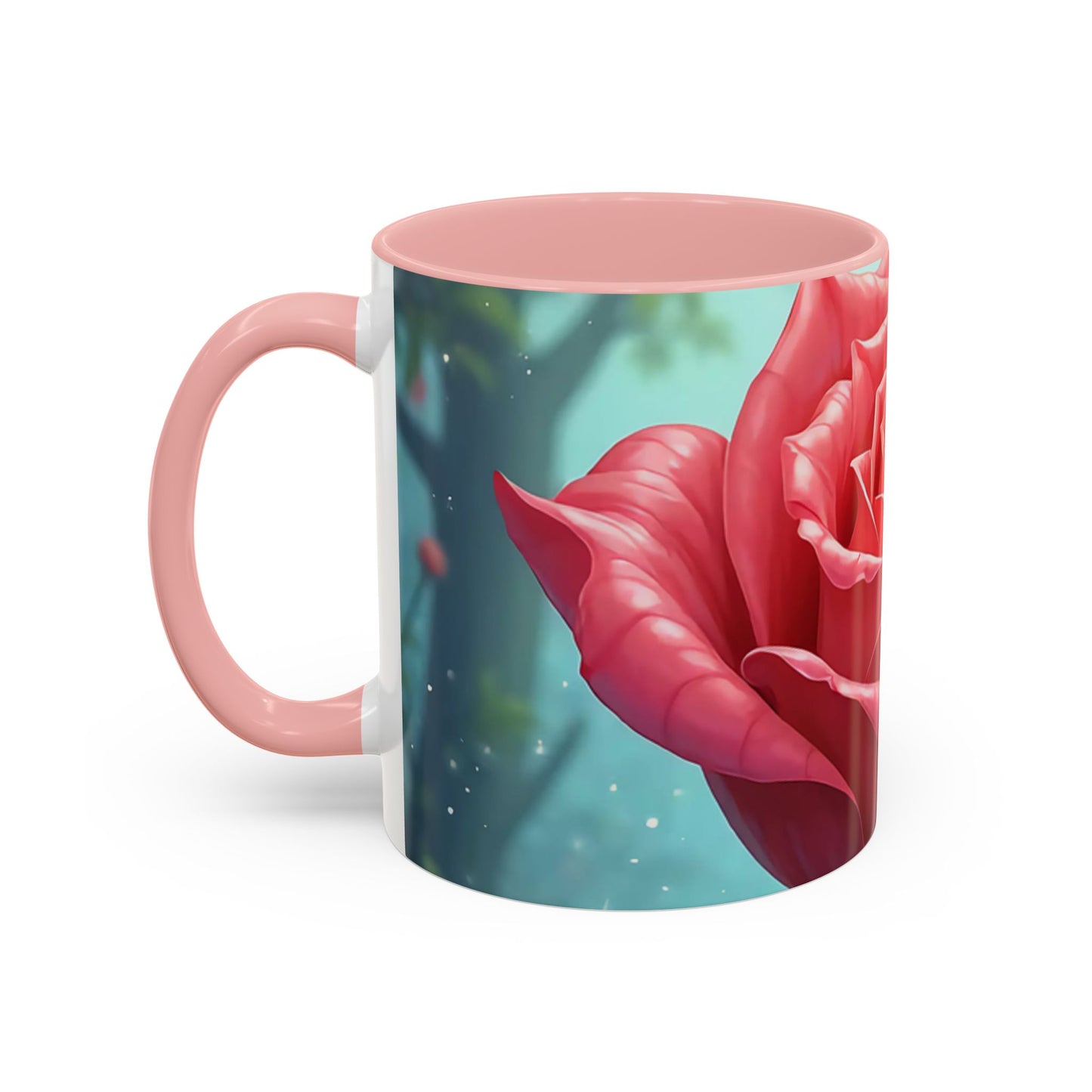 Elegant Rose Coffee Mug for Floral Lovers, Perfect Gift for Mother’s Day, Birthday, Home Decor, Garden Enthusiasts, Art Collectors