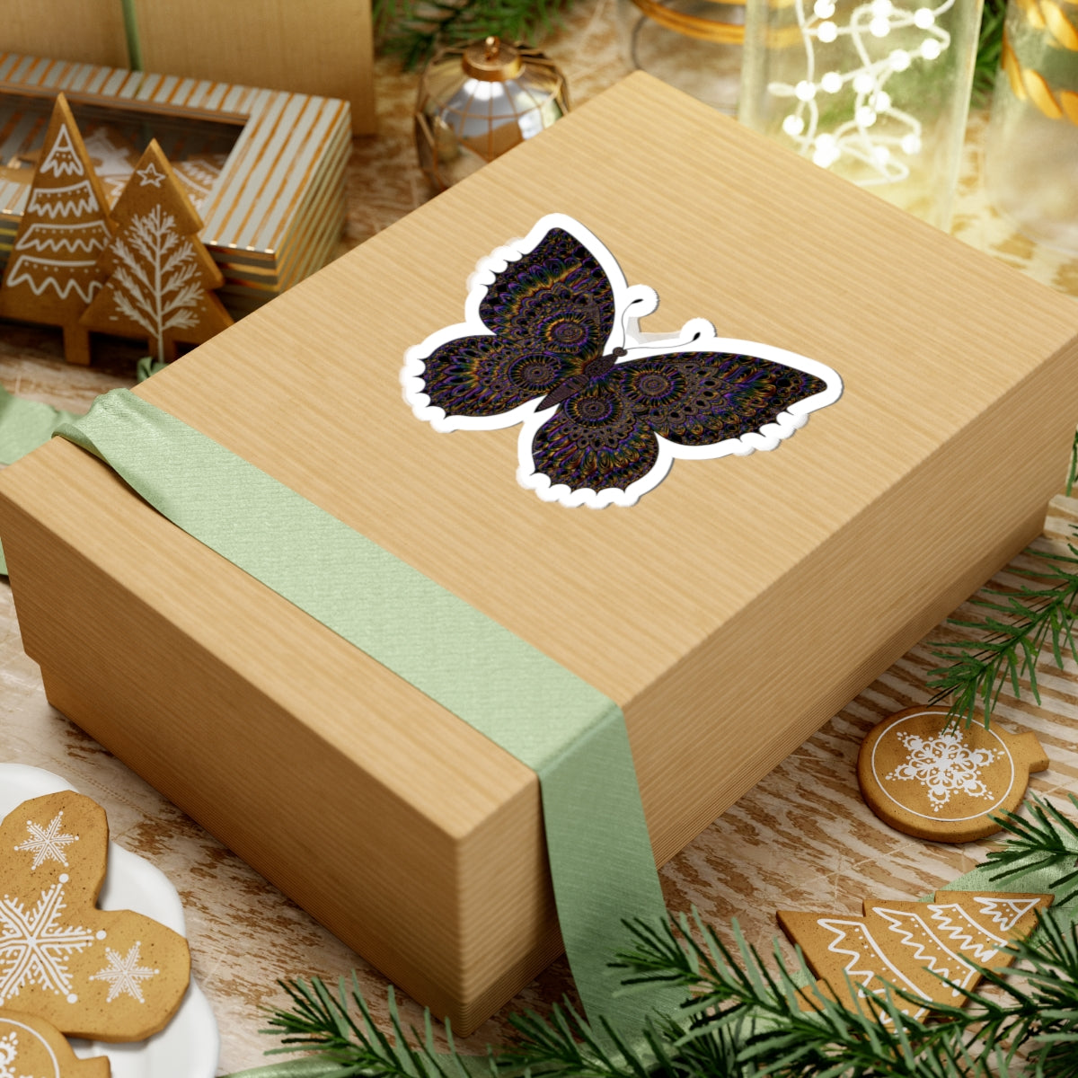 Vibrant Butterfly Kiss-Cut Stickers, Nature Decor, Laptop Stickers, Gift [...]