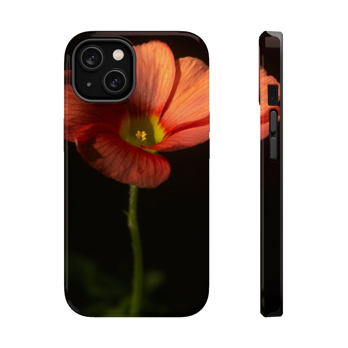 Poppy Bloom Magnetic Impact Phone Case — Slim Protective Floral Design