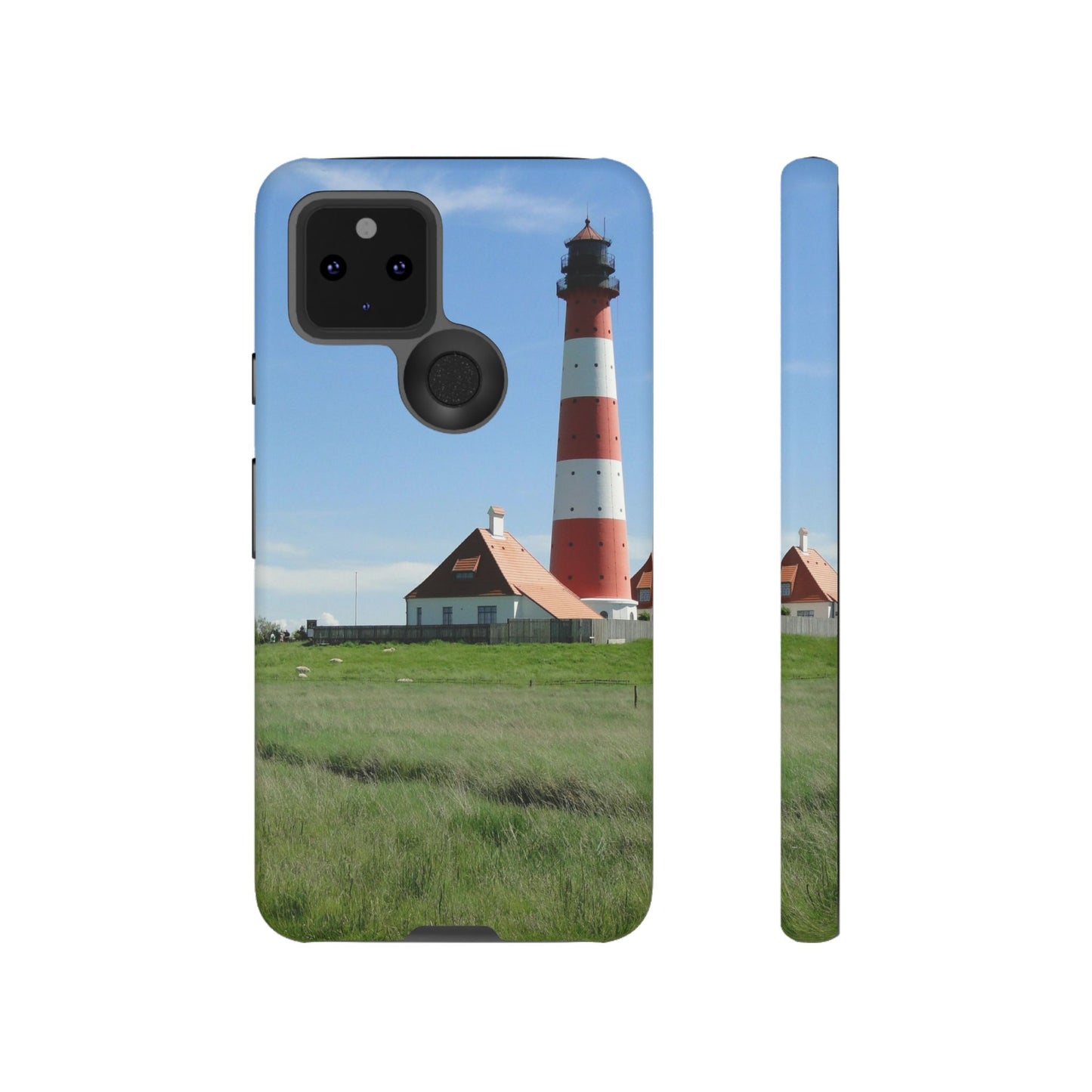 Lighthouse Phone Case - Coastal Vibes, Nautical Gift, Ocean Lover Accessory, Beach Aesthetic, Customizable Design