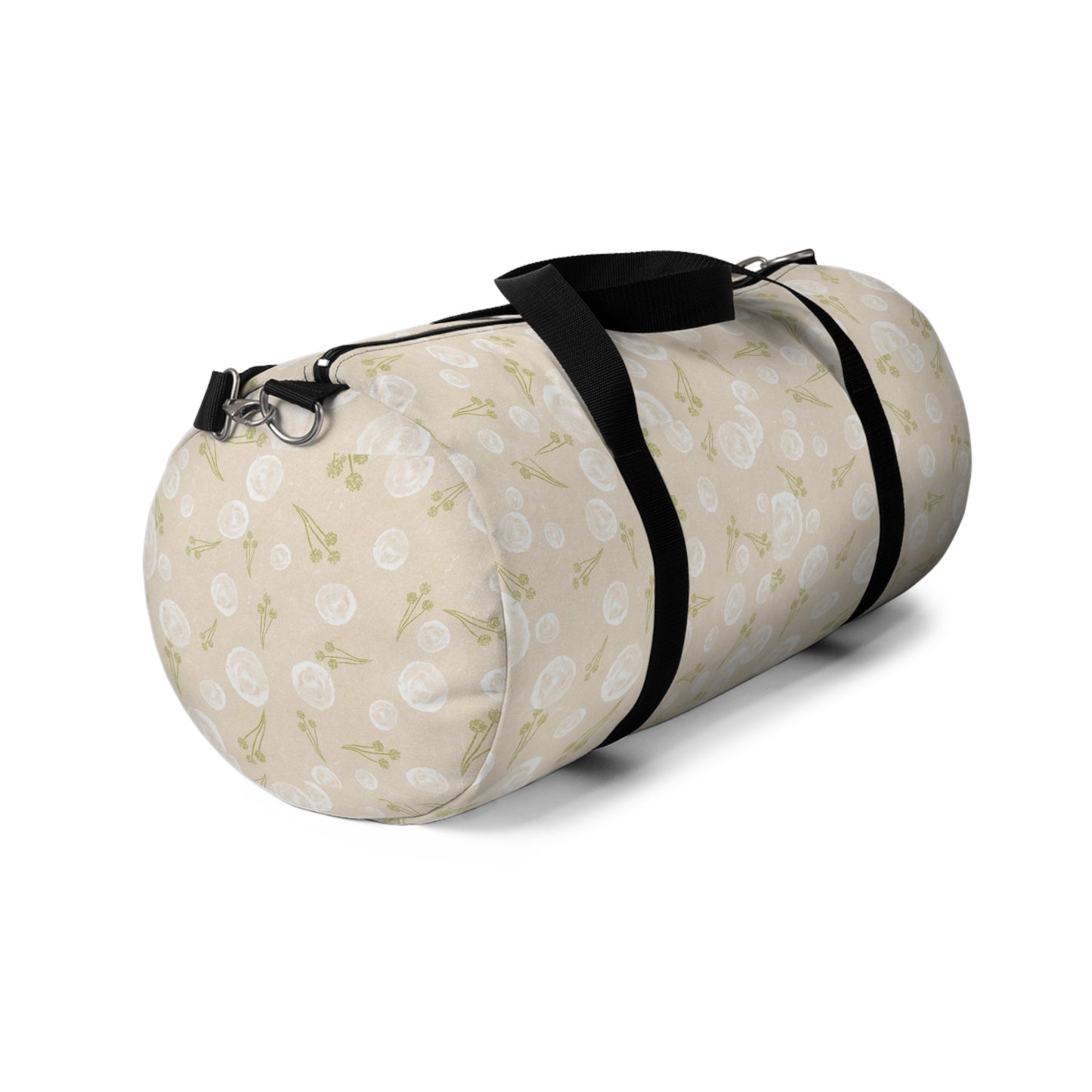Floral Pattern Duffel Bag - Perfect for Gym, Travel, Weekend Getaways, Yoga, Mother's Day Gift
