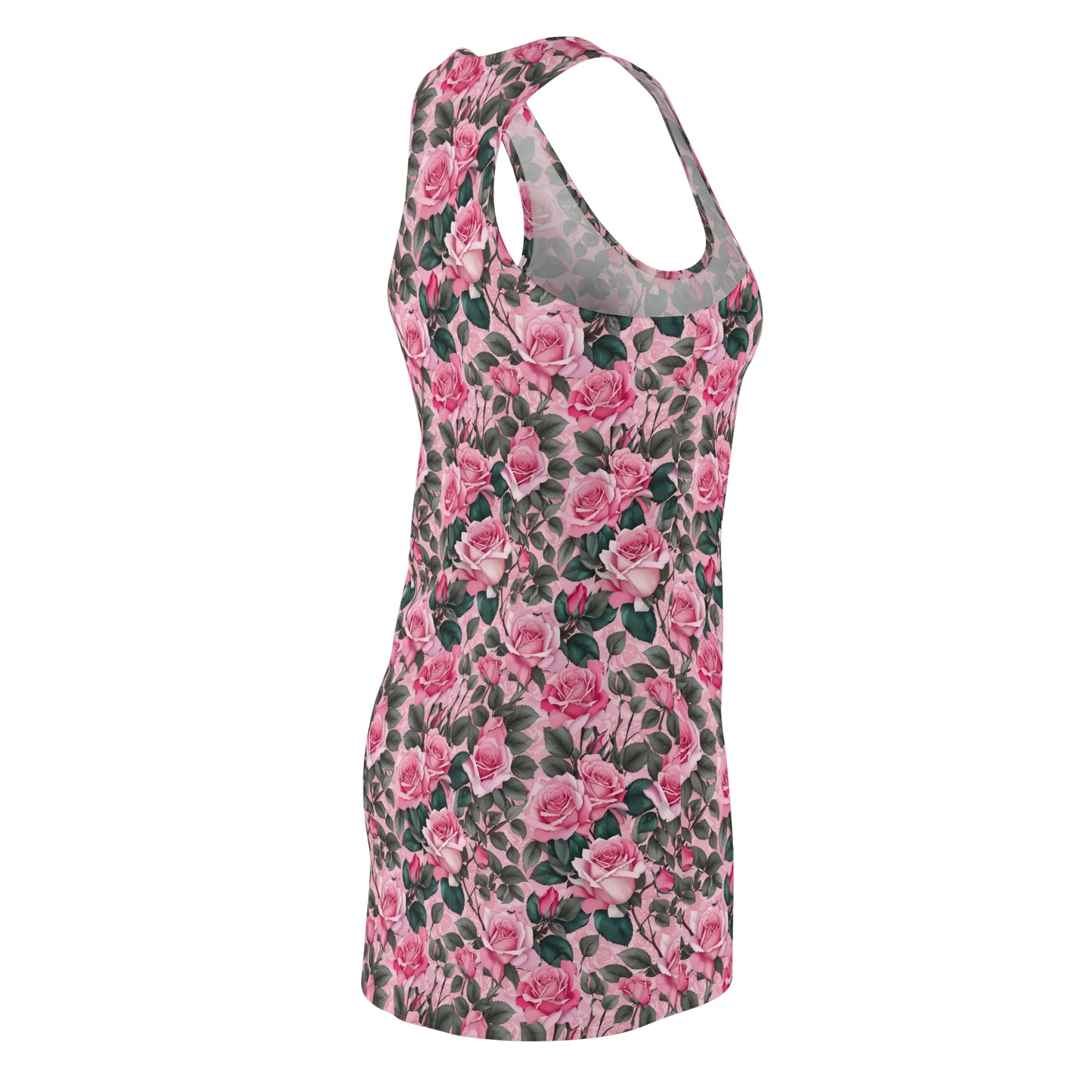 Floral Racerback Dress, Summer Dress, Casual Dress, Beach Dress, Vacation Outfit, Floral Print Dress