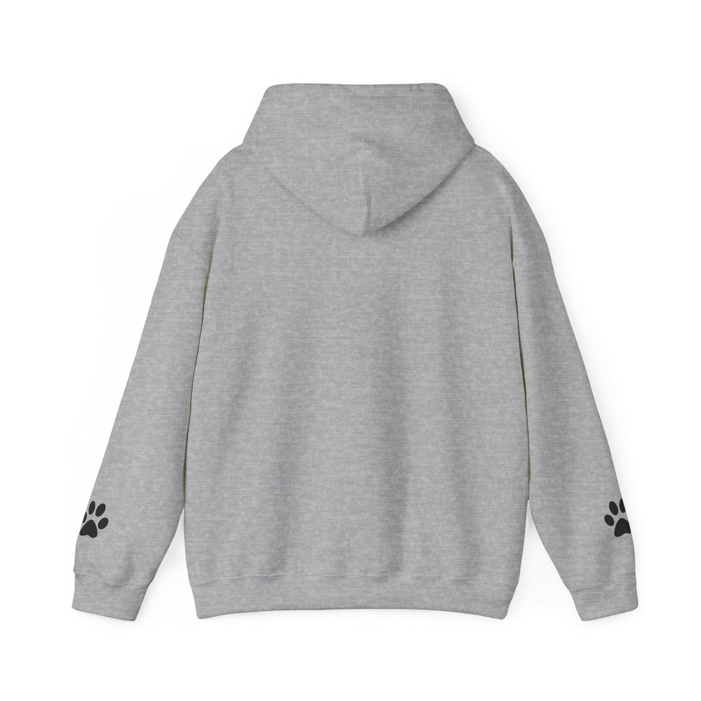 Cute Dog Paw Print Hoodie, Pet Lover Gift, Unisex Sweatshirt, Cozy Animal Hoodie, Perfect for Animal Lovers, Dog Mom Apparel