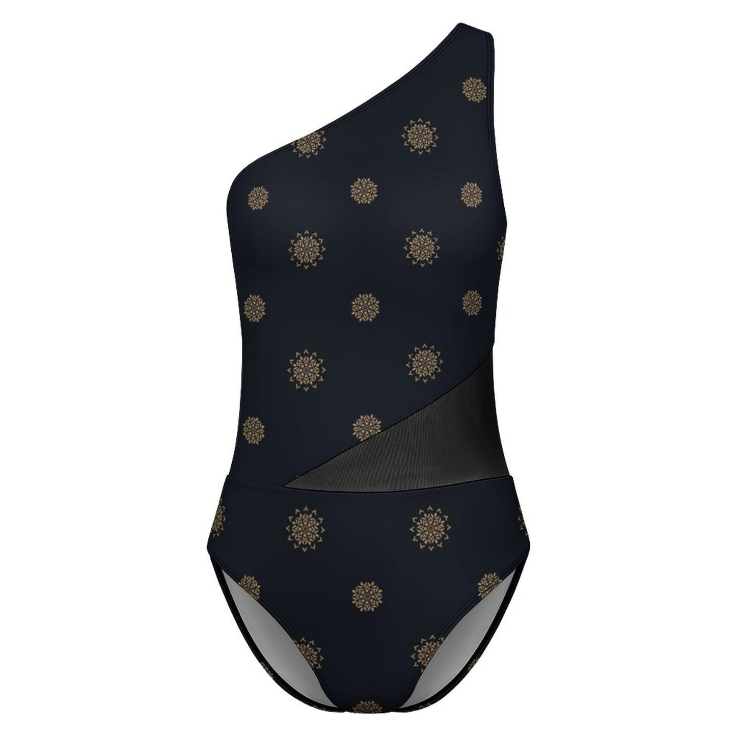 Mesh One-Piece Swimsuit