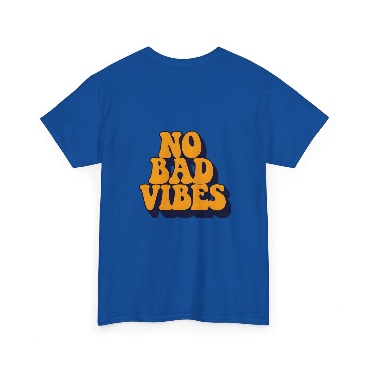 Good Vibes Only Unisex Heavy Cotton Tee, Casual Tee, Positive Message Shirt, Summer Fashion, Gift for Friends, Outdoor Wear