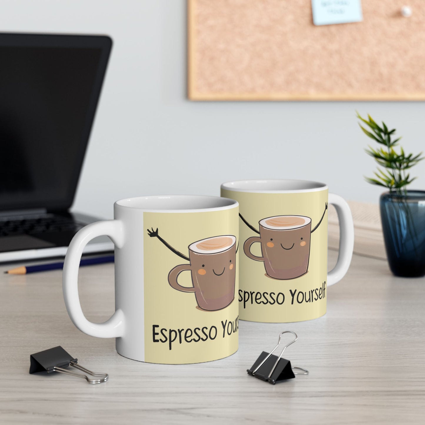 Fun Motivational Ceramic Mug, Inspirational Coffee Cup, Cute Gift for Coffee Lover